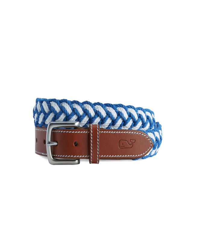 Shop Braided Rope Belt at vineyard vines