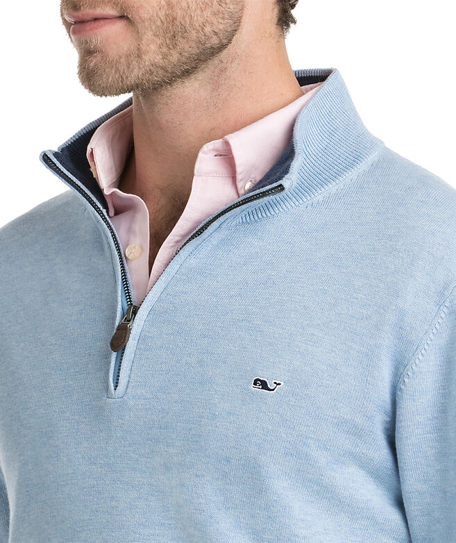 Shop Cotton 1/4Zip at vineyard vines