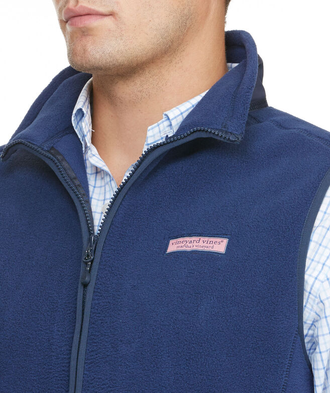 Men's Vests and Outerwear Harbor Fleece Vest for Men Vineyard Vines