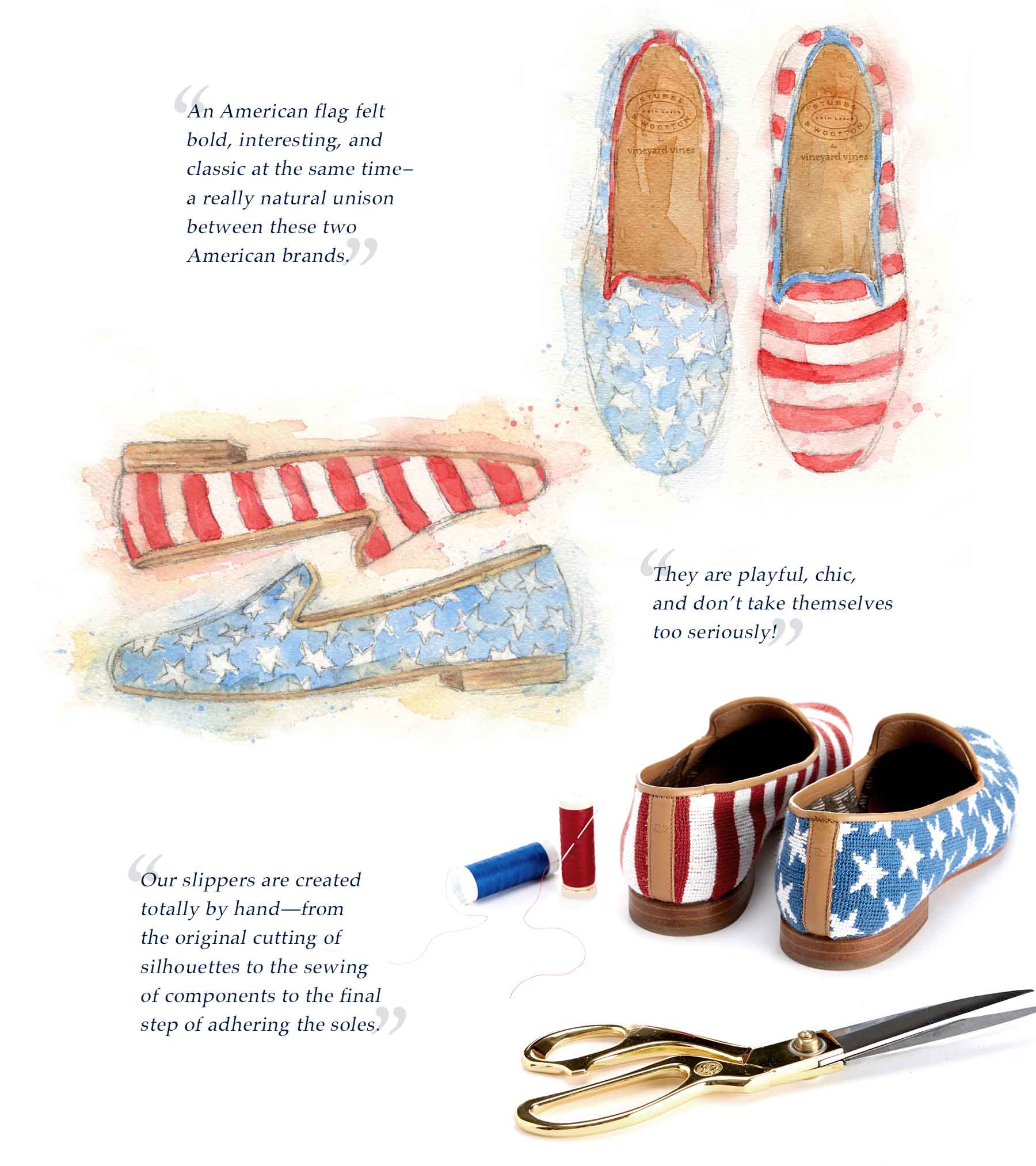 Stubbs & Wootton for vineyard vines