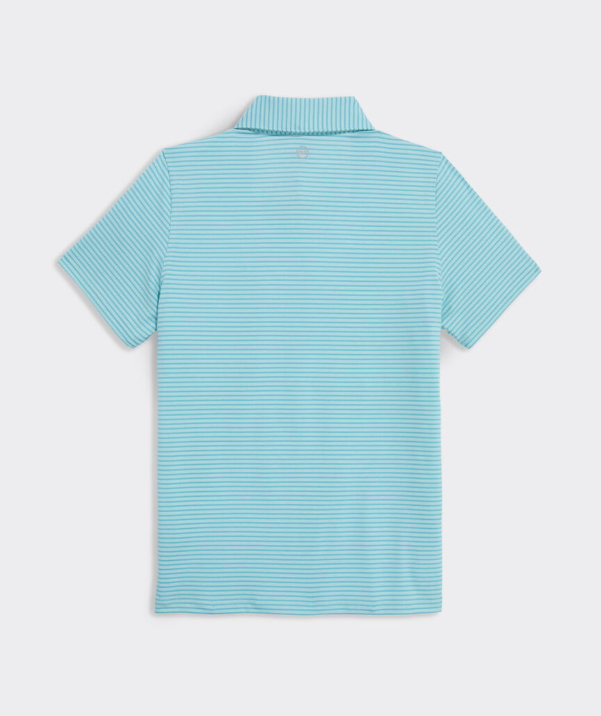 Boys' Performance Bradley Stripe Sankaty Polo