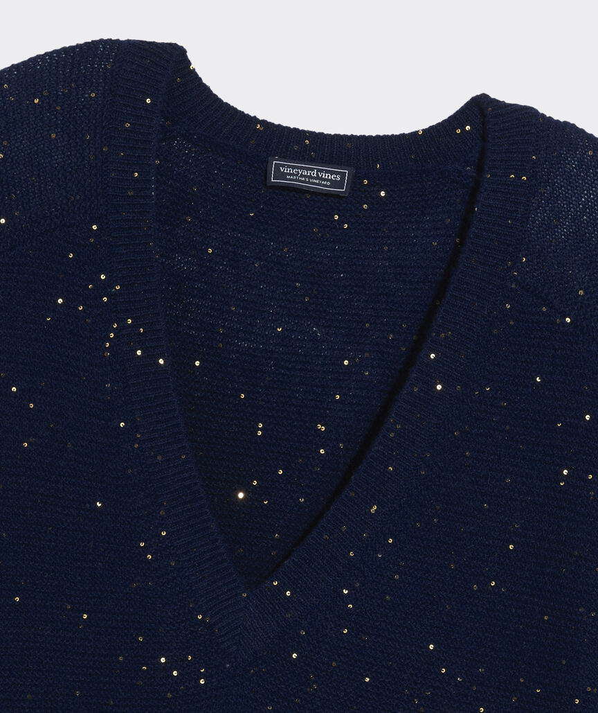 Shine V-Neck Sweater