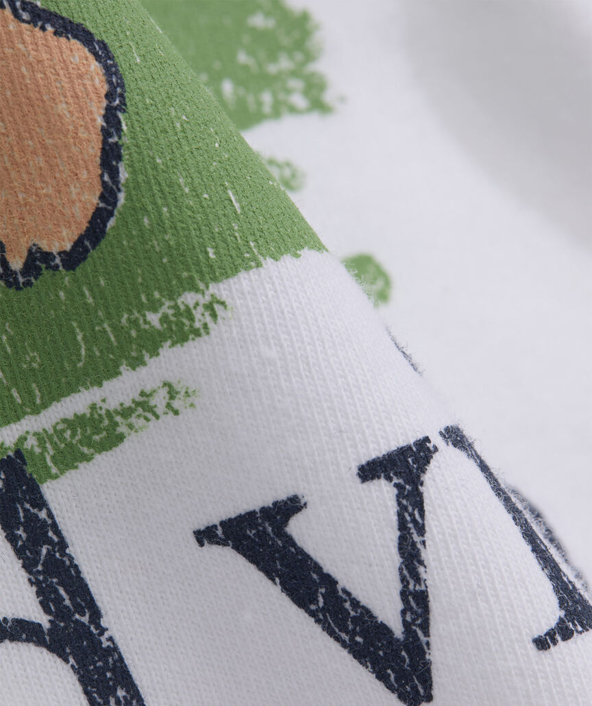 Barefoot With a Drink Short-Sleeve Pocket Tee