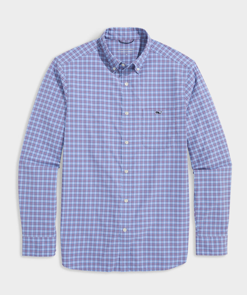 Cobia Check Featherweight Performance Shirt