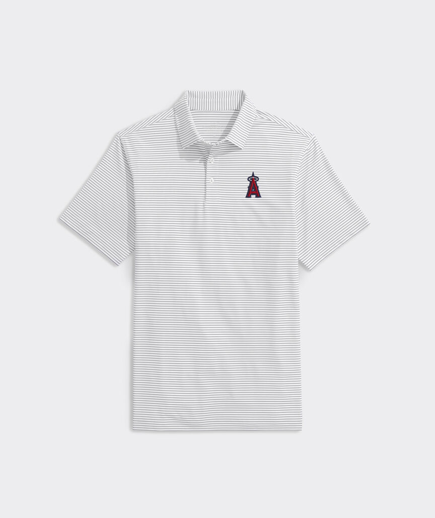 Los Angeles Angels Bradley Stripe Sankaty Polo