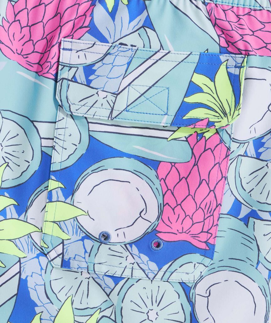 5 Inch Printed Chappy Swim Trunks