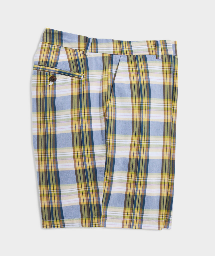9 Inch Madras Bermuda Shorts