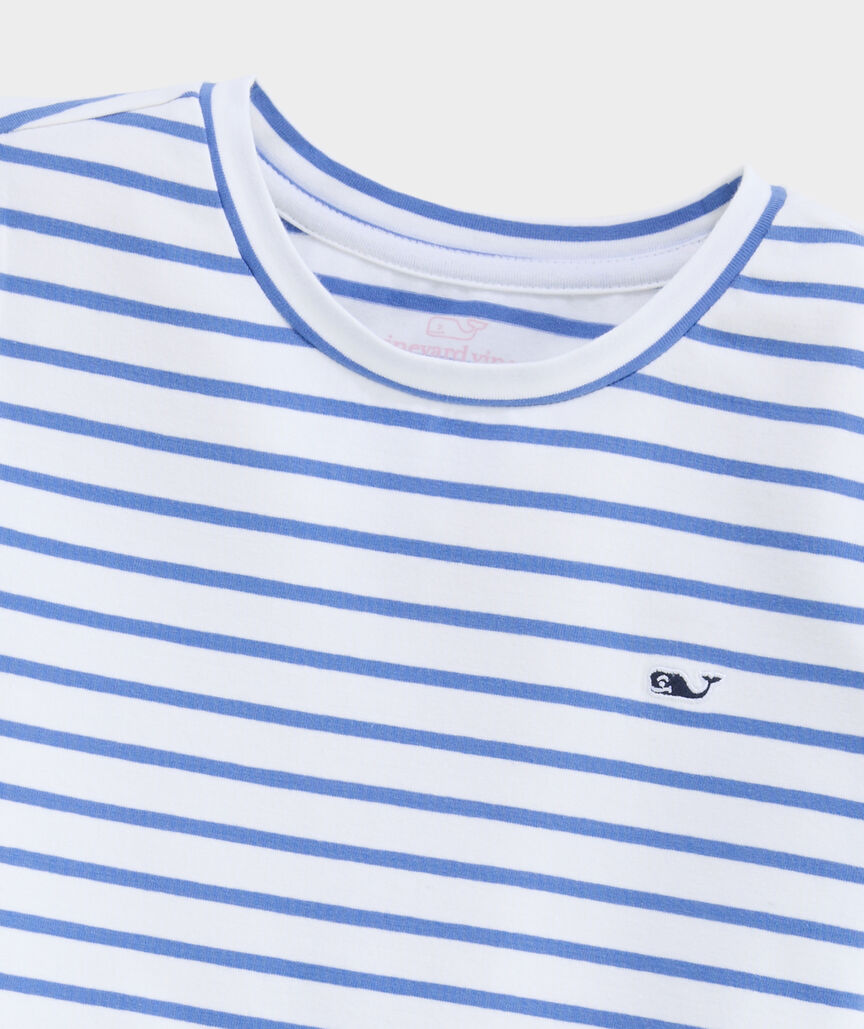 Girls' Puff-Sleeve Jersey Top