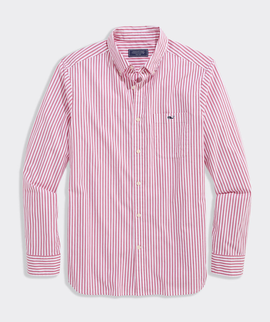 Seabird Stripe Perfect Wash Poplin Shirt