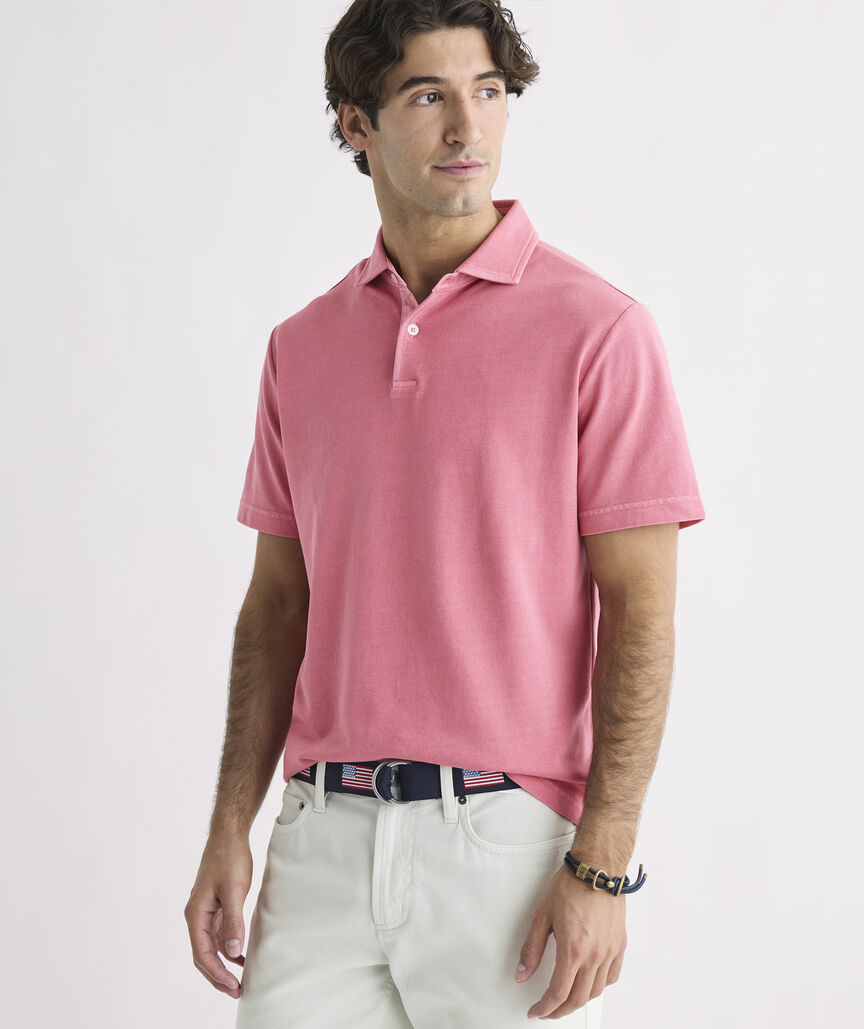 Lived-In Pique Polo