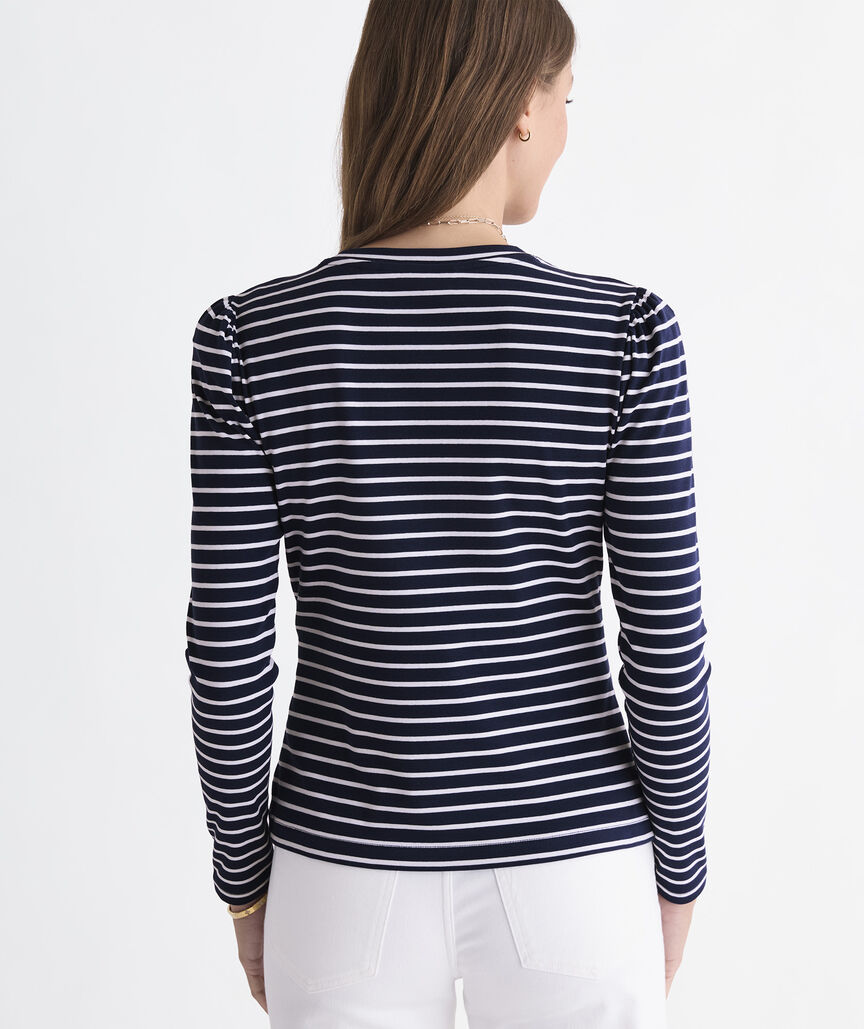Deluxe Puff-Sleeve Top