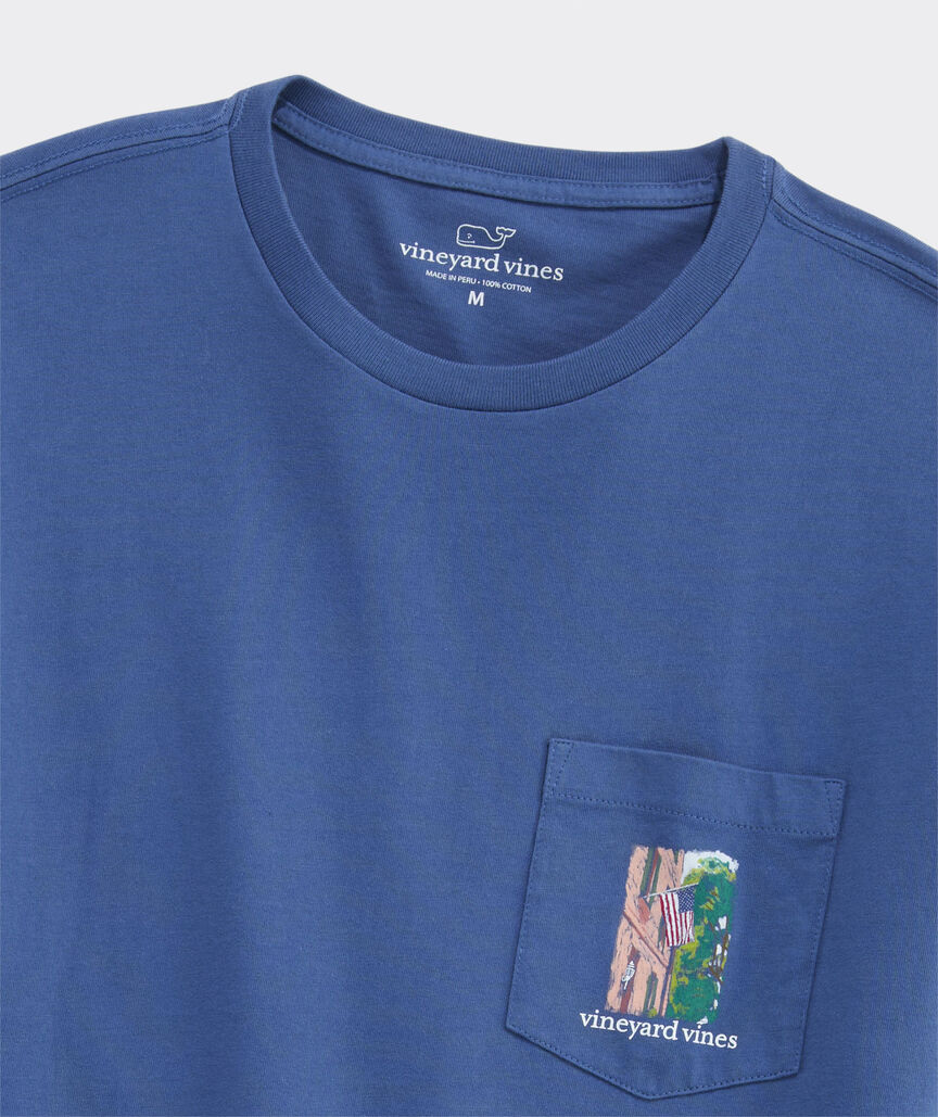 Charleston Alley Flag Long-Sleeve Pocket Tee