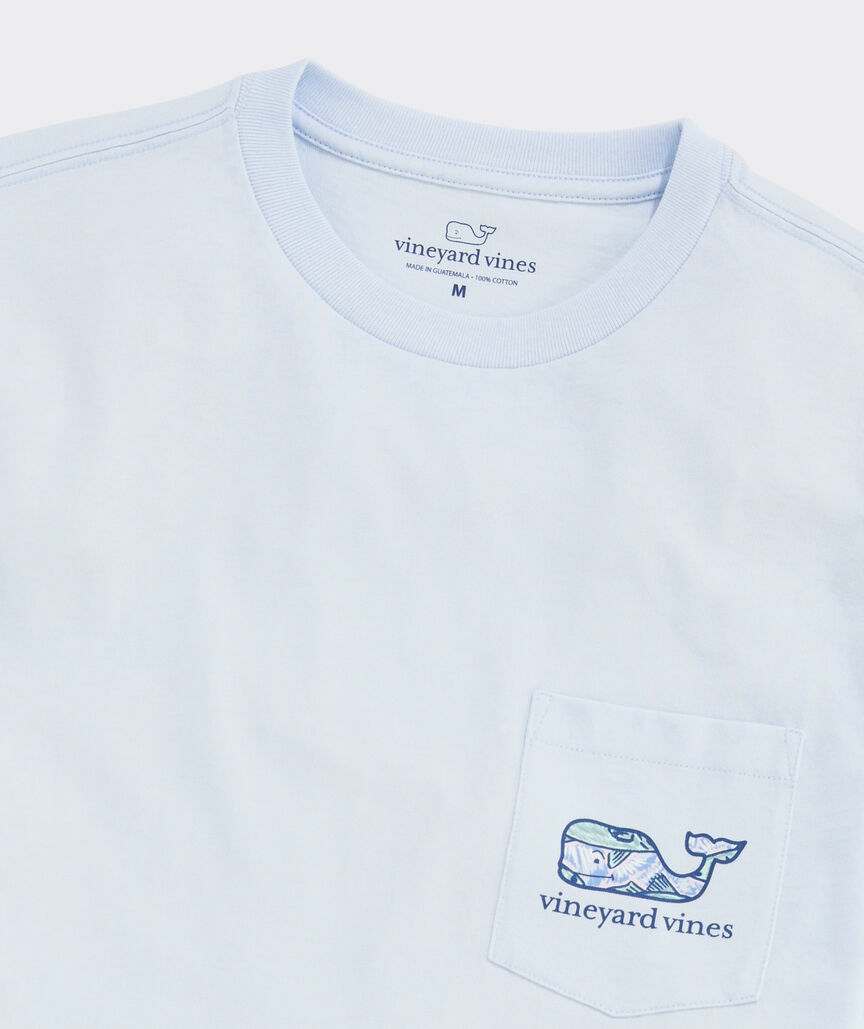 Redfish Whale Short-Sleeve Pocket Tee