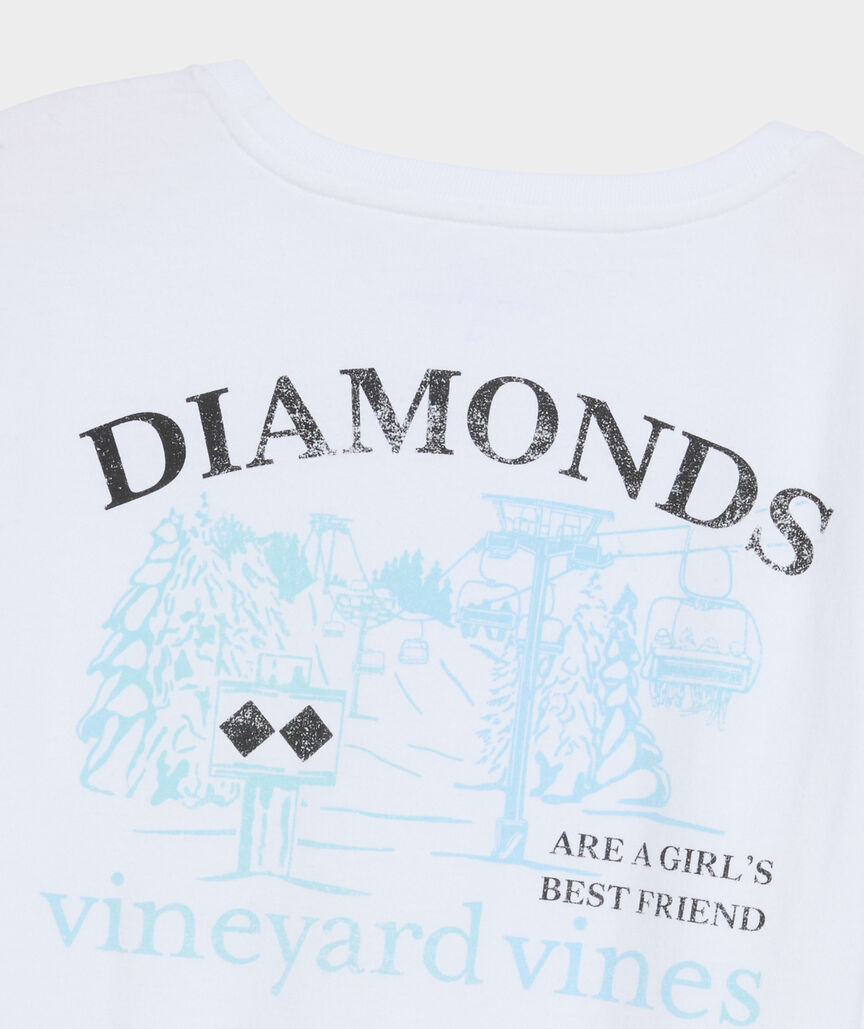 Women's Double Black Diamond Long-Sleeve Pocket Tee