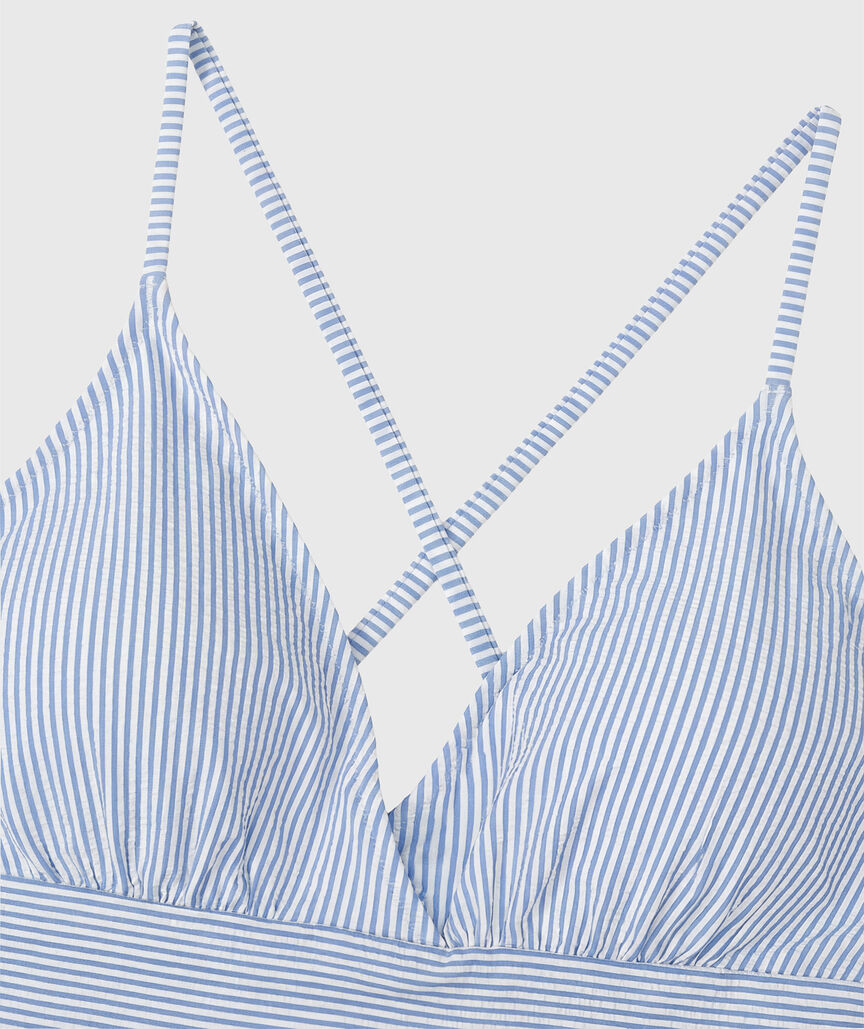 OUTLET Seersucker One-Piece