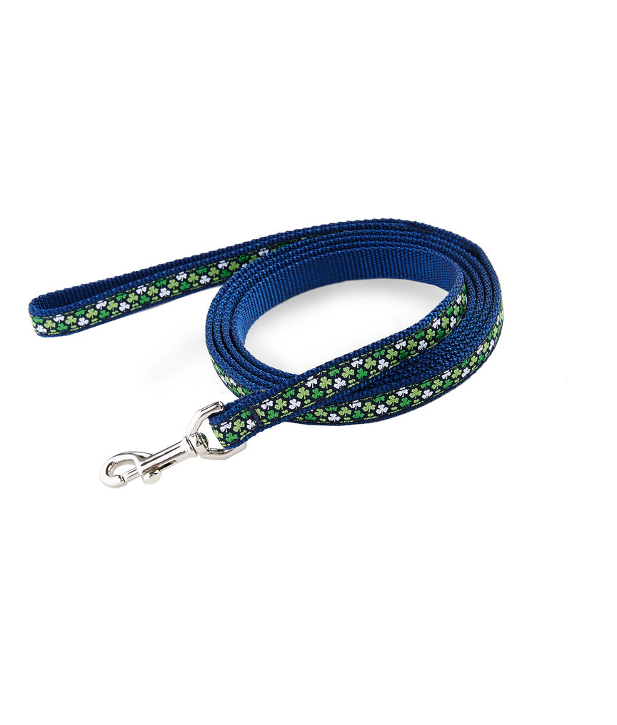 Clover Print Dog Leash