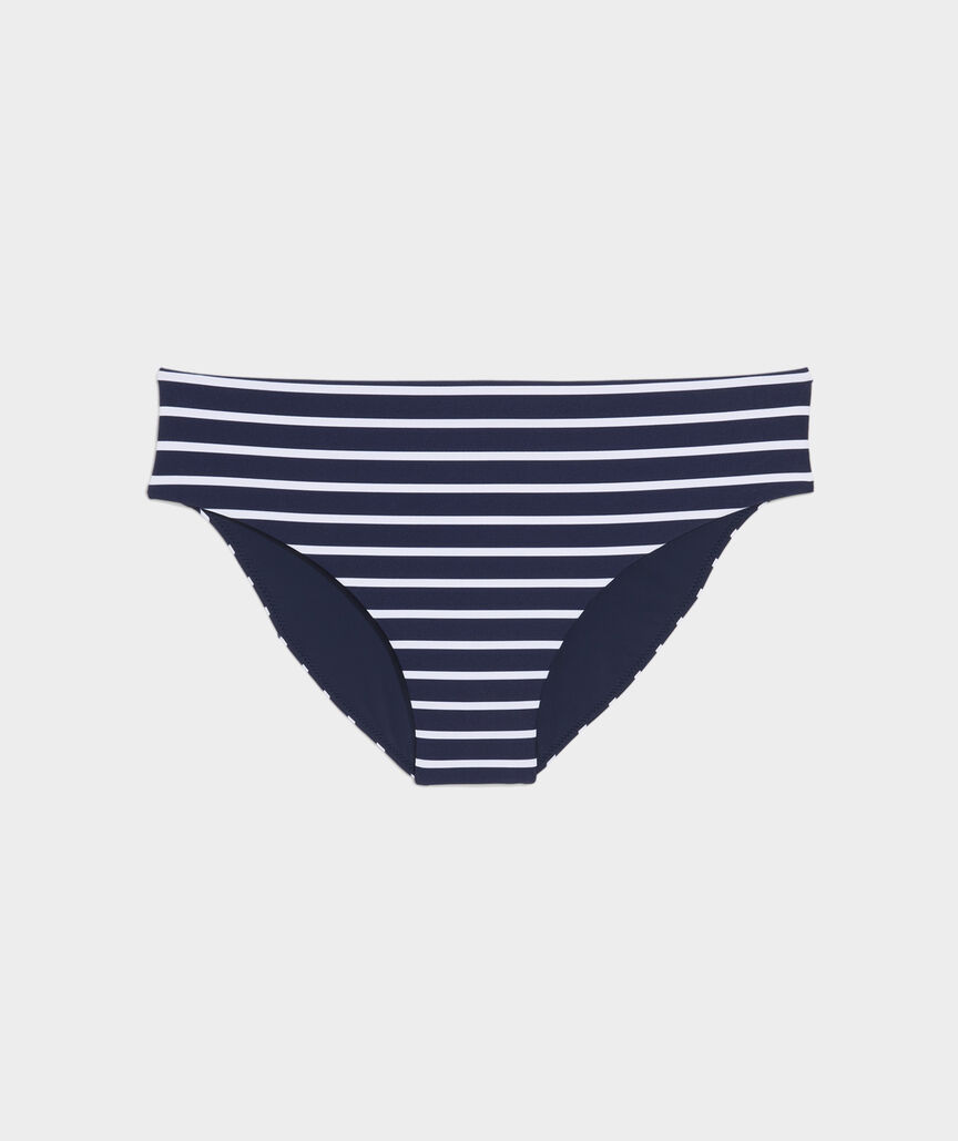 Wainscott Mid-Rise Bikini Bottom