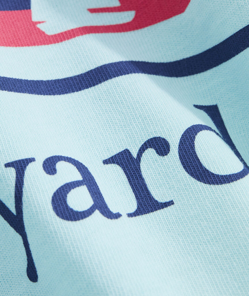 Boys' Palm Tree Boat Whale Short-Sleeve Pocket Tee