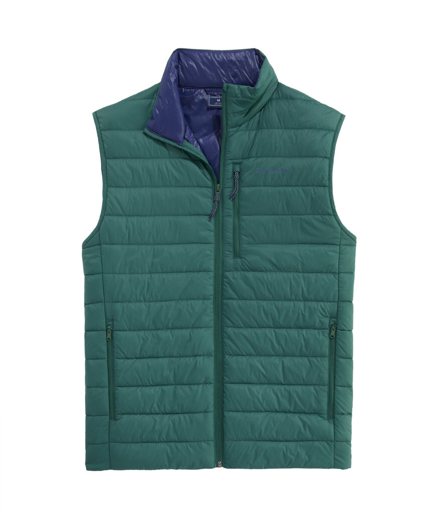 OUTLET Solid Lightweight Puffer Vest