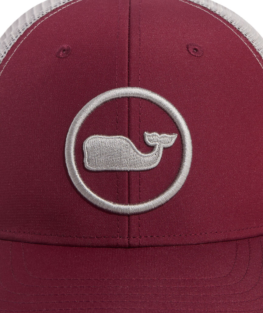 OUTLET Whale Dot Performance Trucker Hat