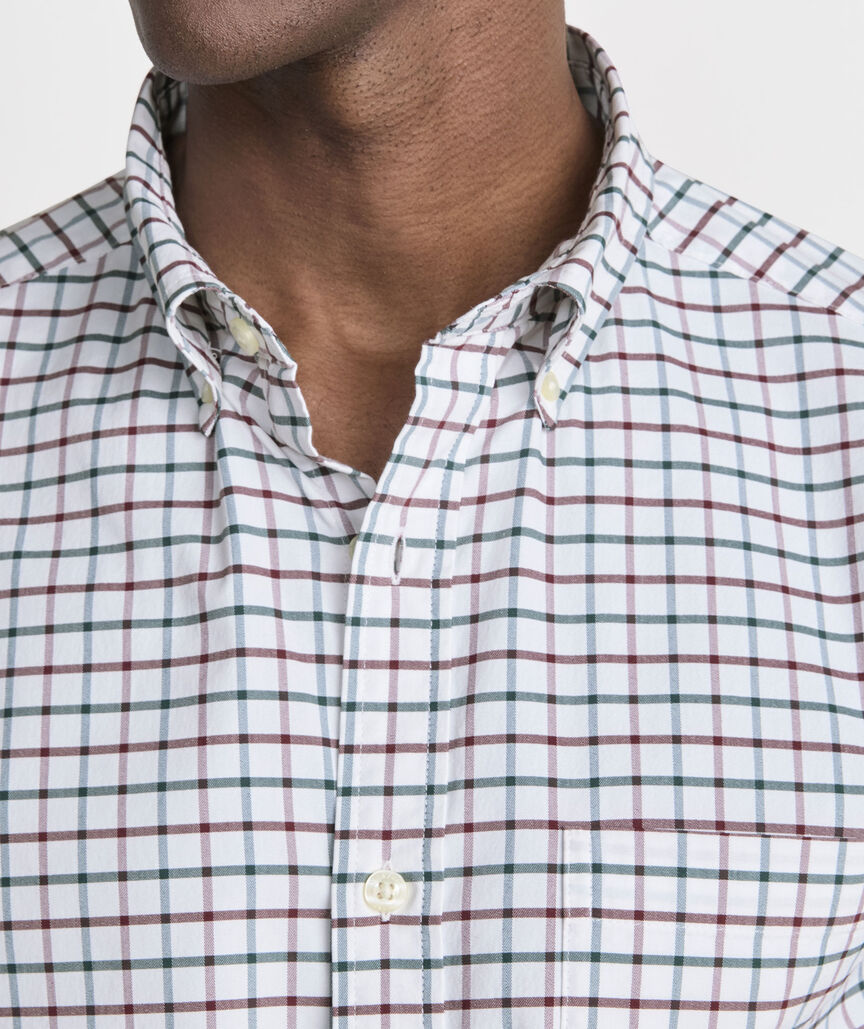 Quidnet Tattersall Performance Cotton Shirt