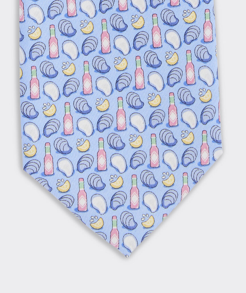 Shuck & Burn Silk Tie
