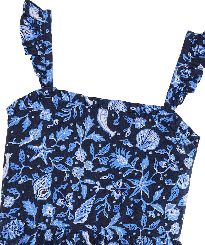 OUTLET Girls' Camila Print Ruffle Dress