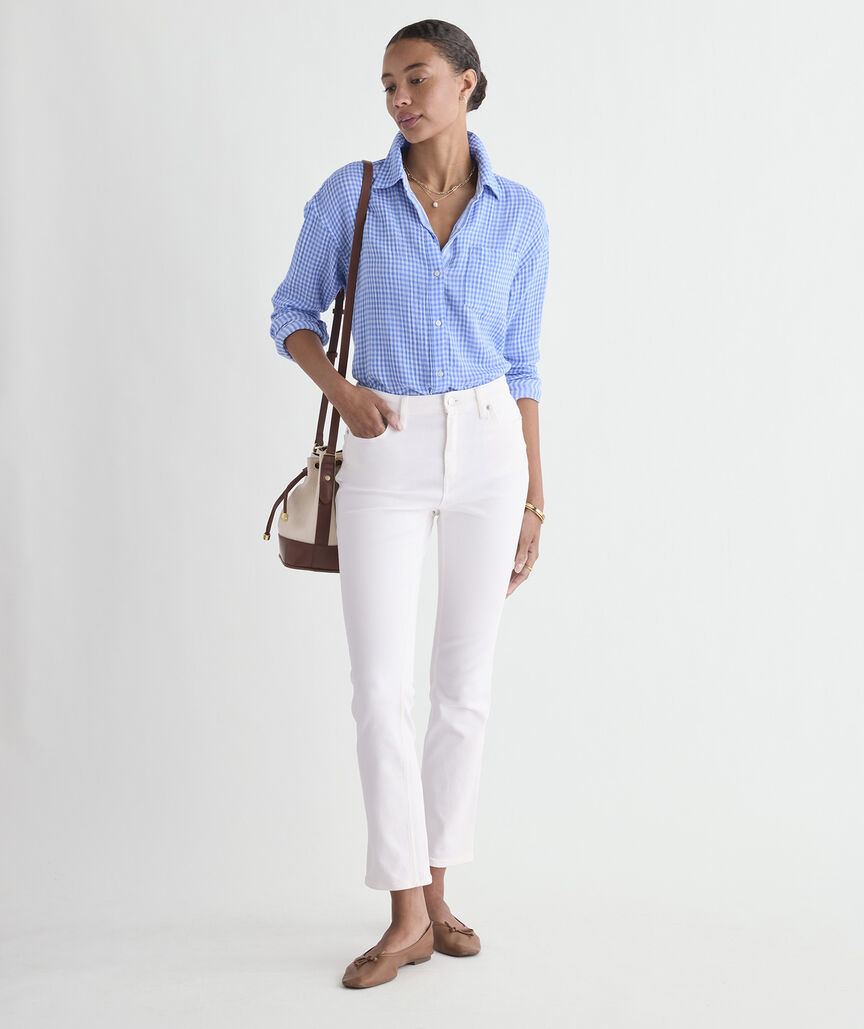 Birdie Double Gauze Button-Down