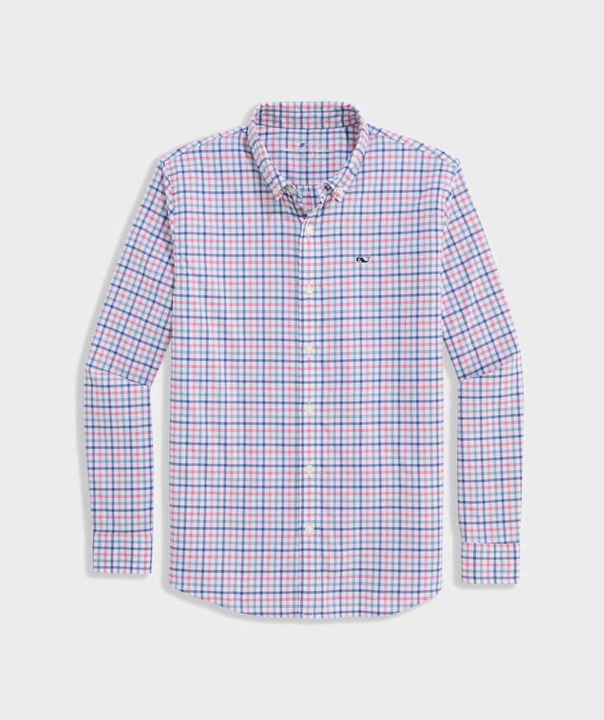 Boys' Performance Forepeak Tattersall Featherweight Shirt