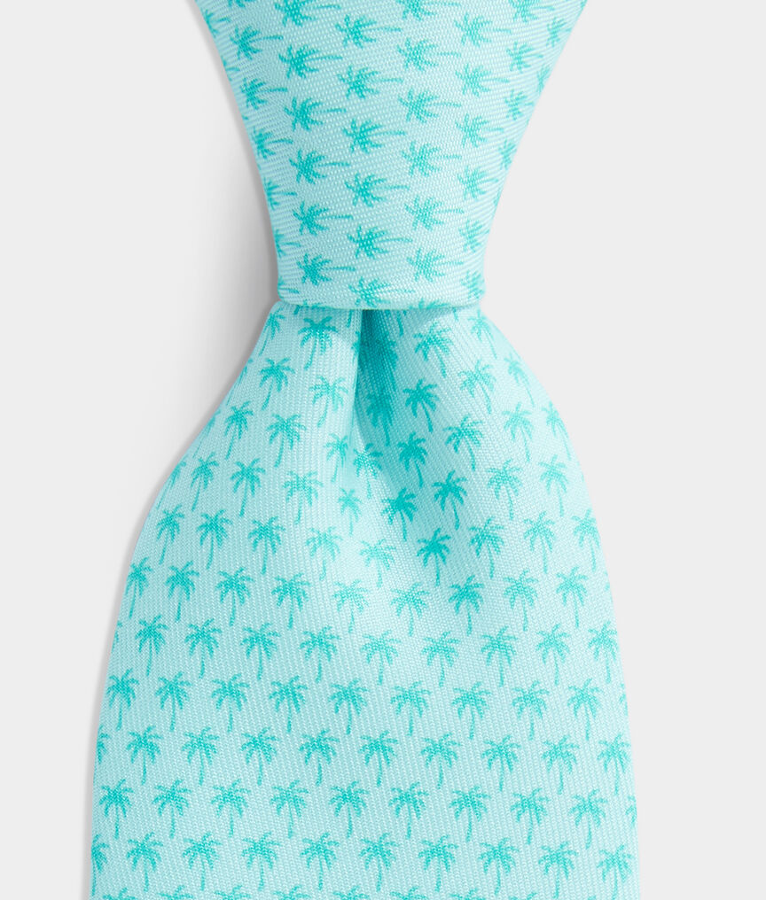 Boys' Palm Trees Printed Tie