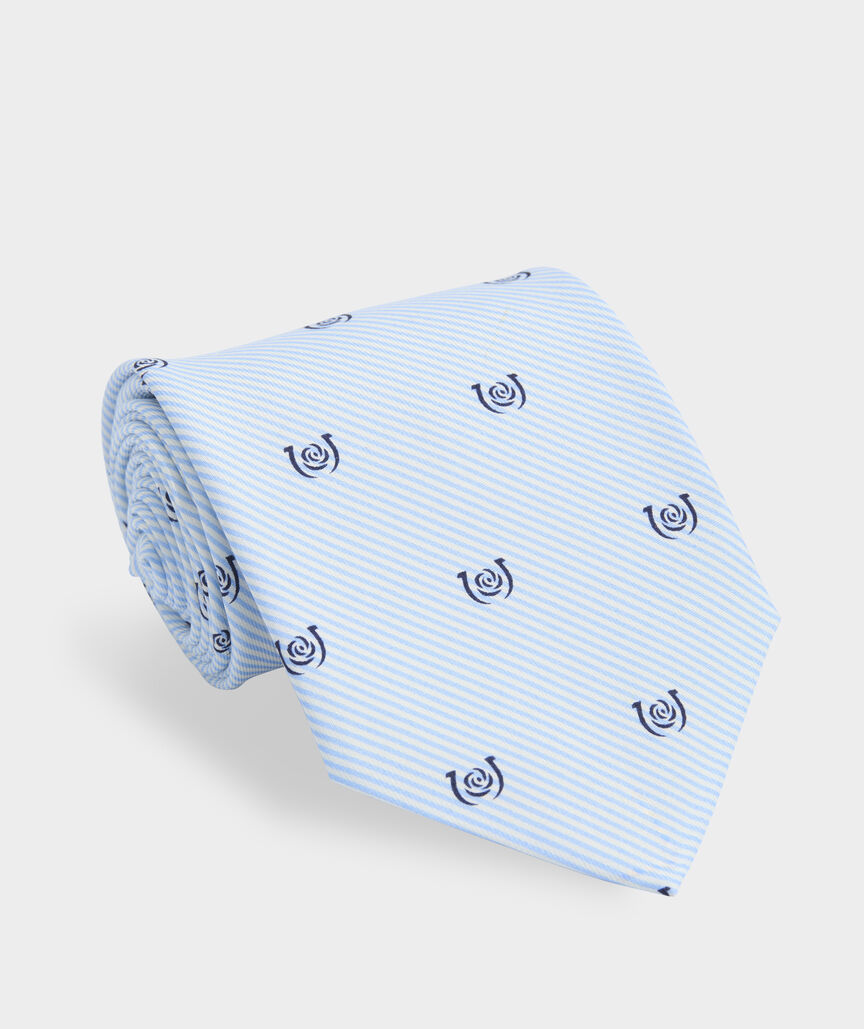 Kentucky Derby Seersucker Silk Tie