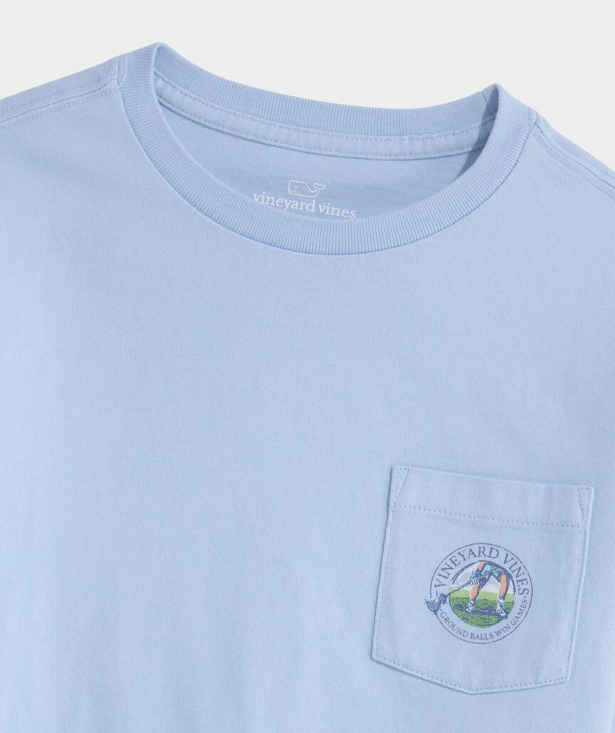 Boys' Score It Lacrosse Short-Sleeve Pocket Tee