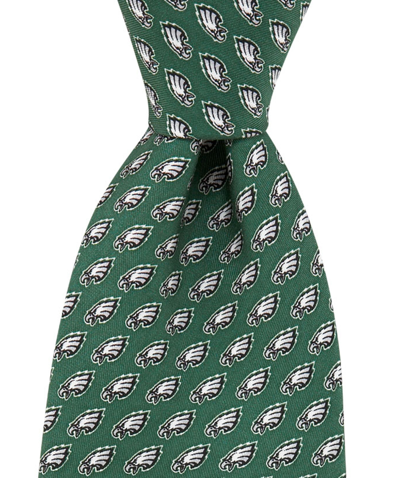Men's Ties Philadelphia Eagles Printed Silk Tie for Men Vineyard Vines