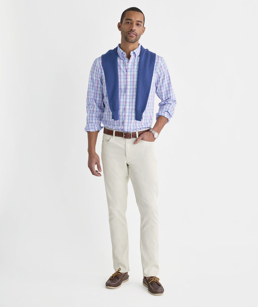 Tipsy Turtle Plaid Perfect Wash Poplin Shirt