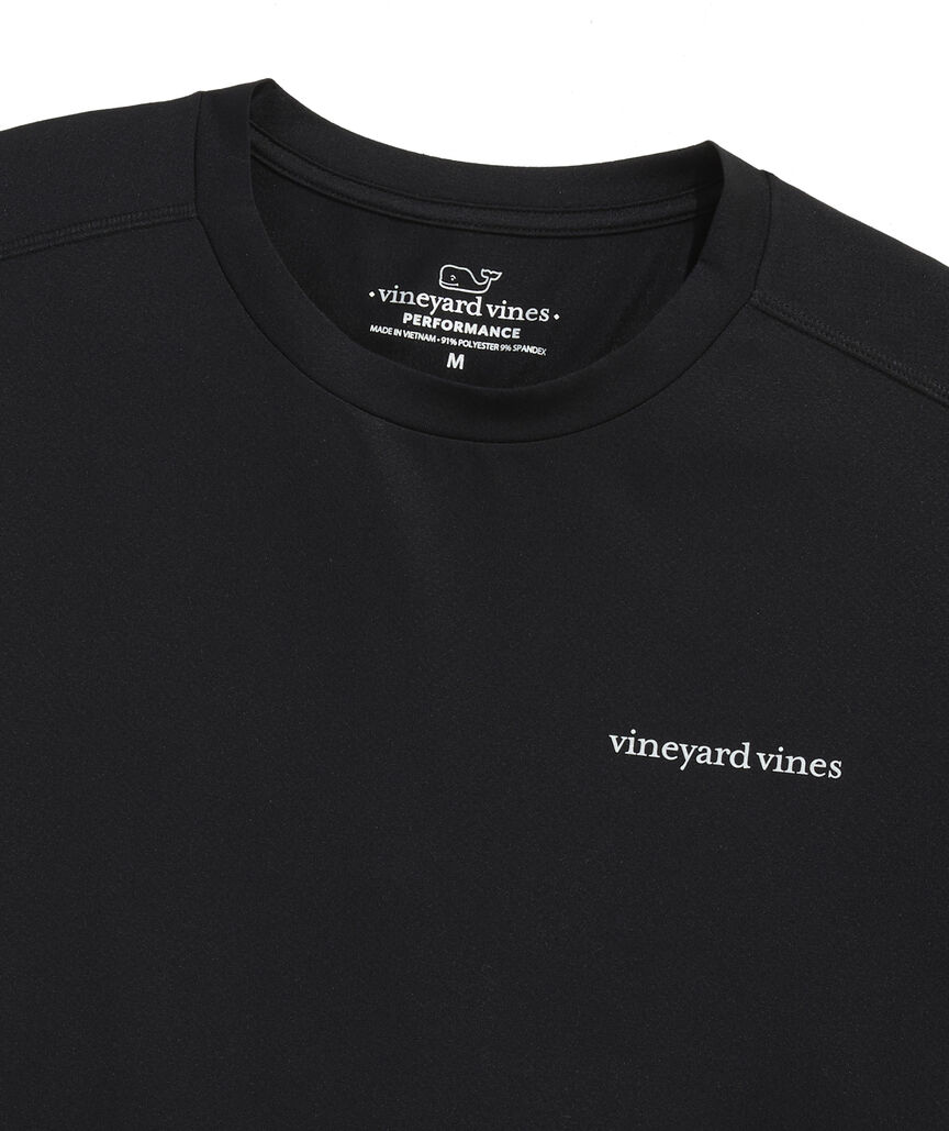 OUTLET Perforated Short-Sleeve Performance Tee