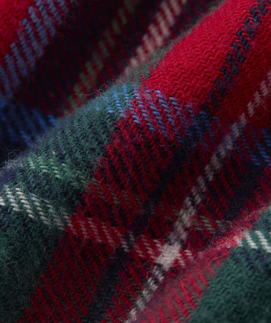 Boys' Winterberry Plaid Vineyard Flannel Shirt