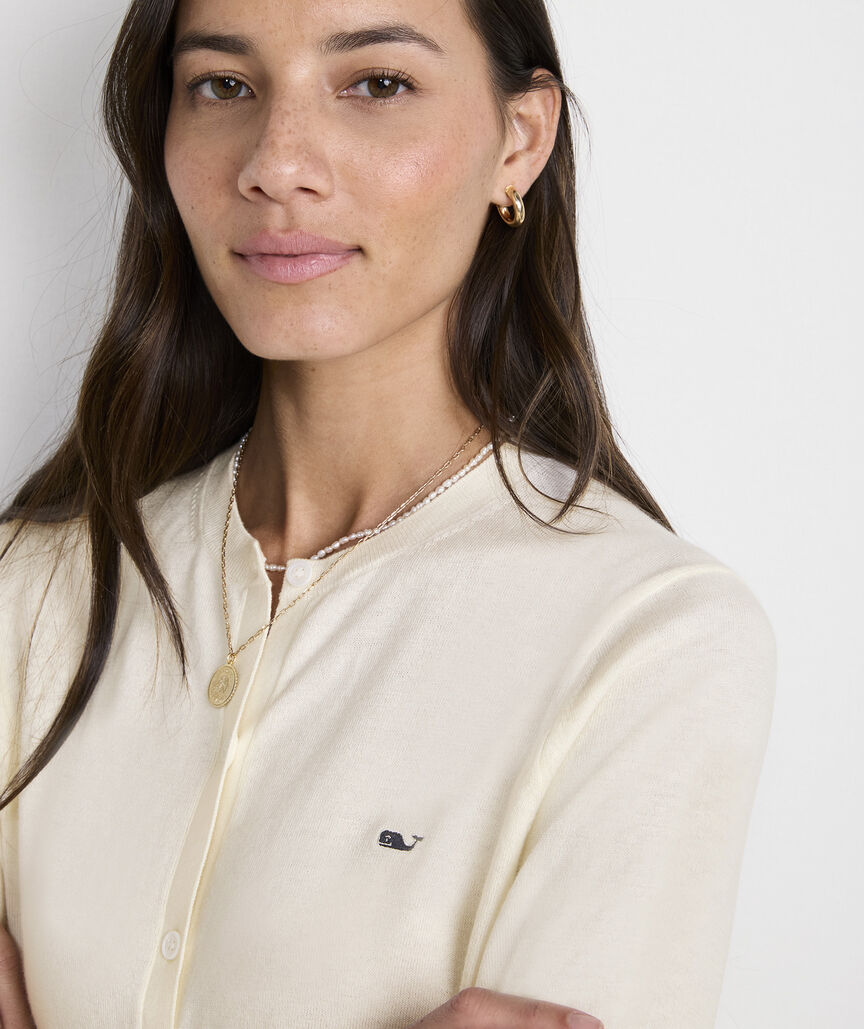 Cotton Cashmere Heritage Cardigan