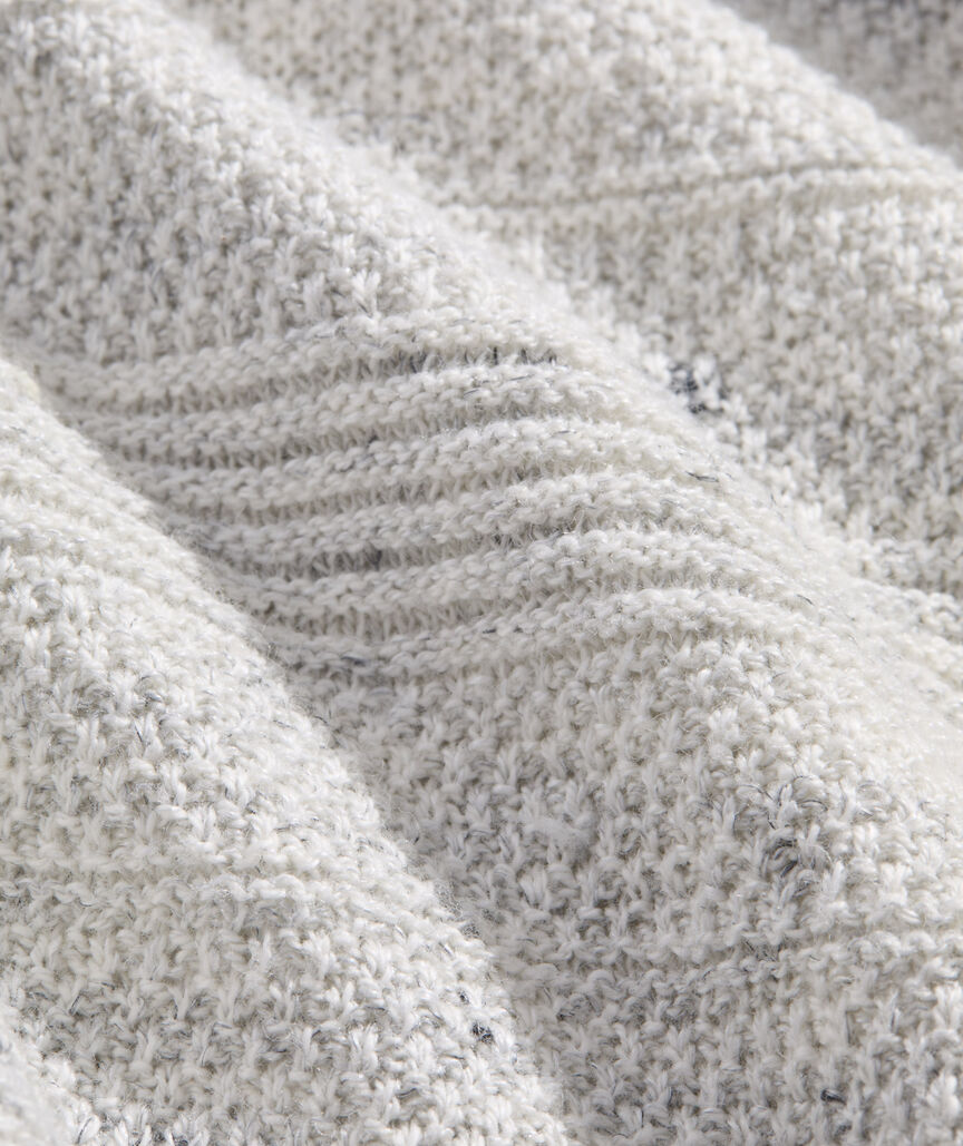 Linen Blend Sweater Polo