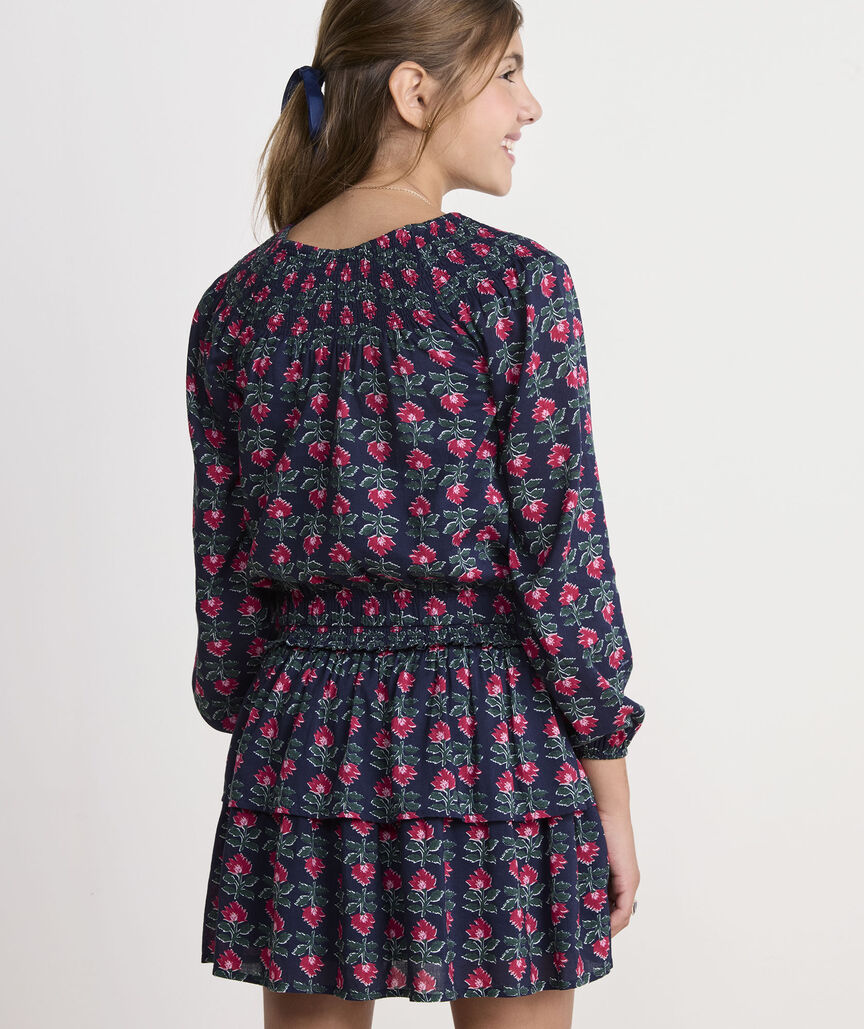 Girls' Emmy Smocked Top