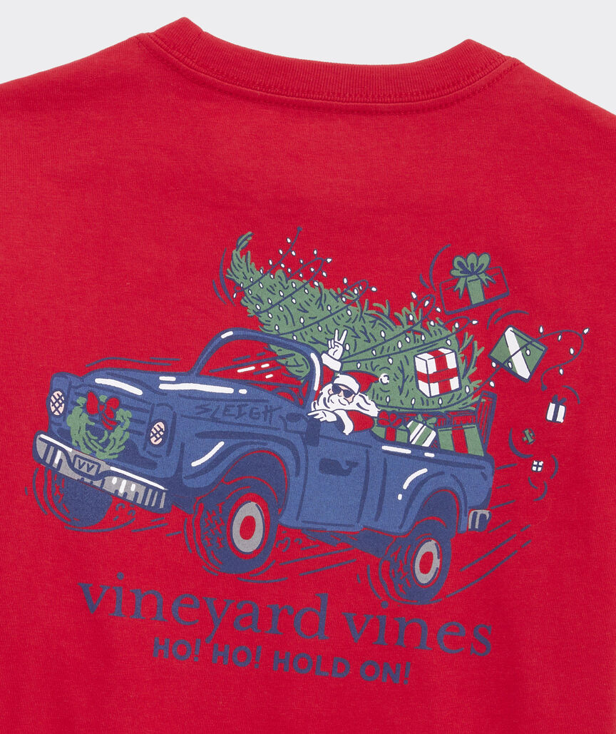 Boys' Ho Ho Hold On Long-Sleeve Tee