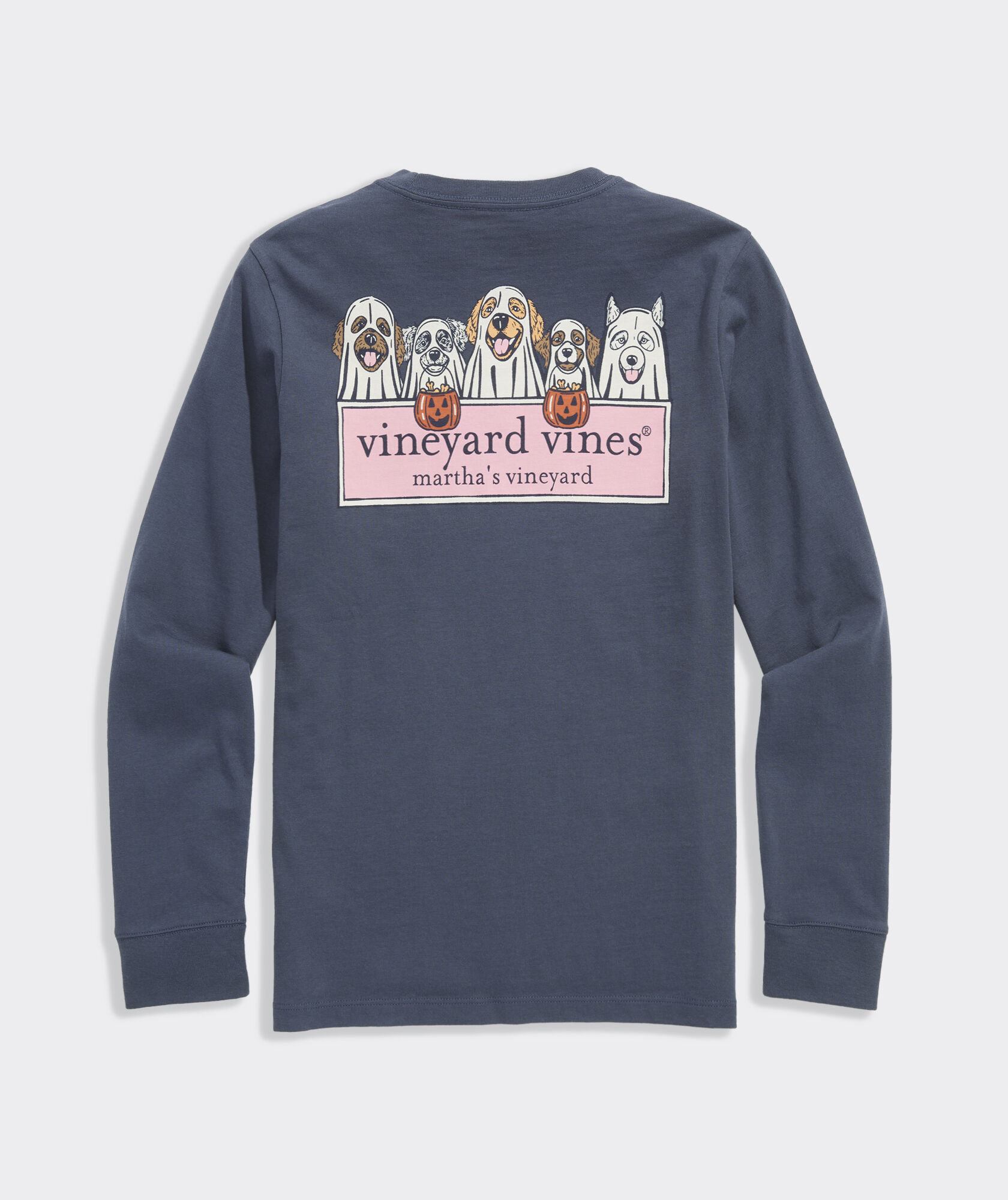(取寄) ヴィンヤードヴァインズ メンズ ゴースト パップス ロゴ ボックス ロング-スローブ ポケット ティー Vineyard Vines men Ghost Pups Logo Box Long-sleeve Pocket Tee Blue Blazer Shop Boys Ghost Pups Logo Box Long-Sleeve&Pocket Tee at vineyard vines
