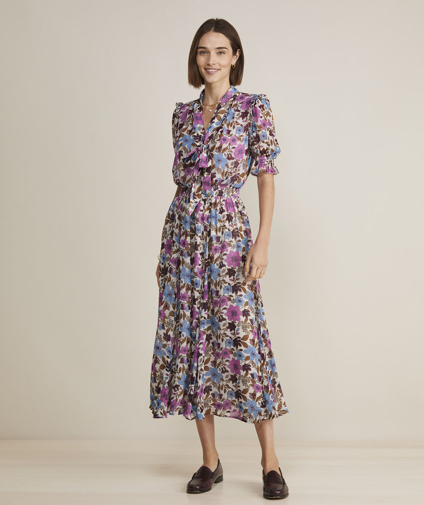VINEYARD DAYS WOVEN MIDI DRESS main image 0