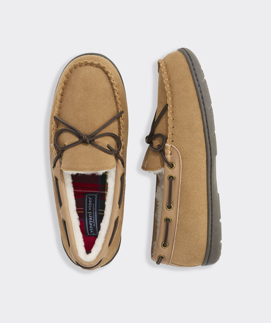 Suede Slippers
