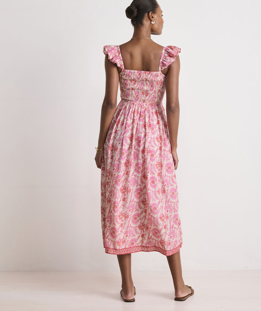 Ellen Ruffle Maxi Dress