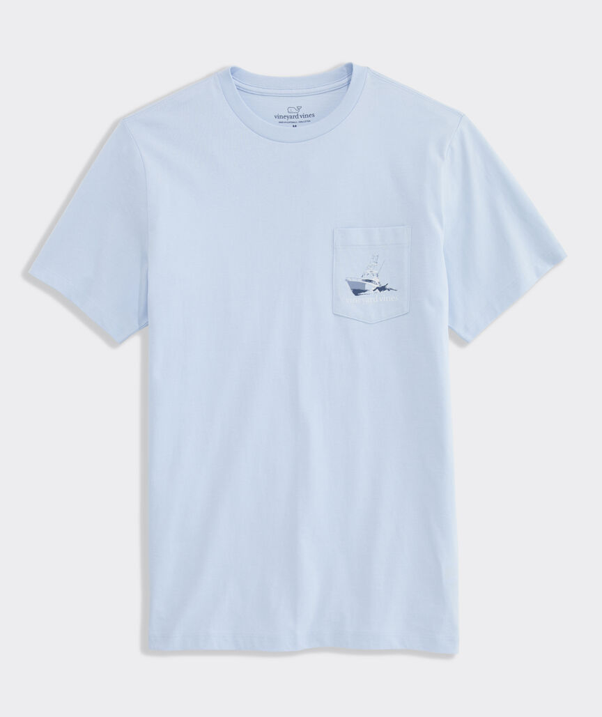 Sportfisher Mahi Scenic Short-Sleeve Pocket Tee