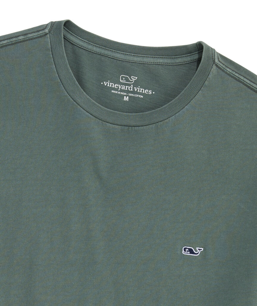 OUTLET Sunwashed Whale Embroidered Short-Sleeve Tee