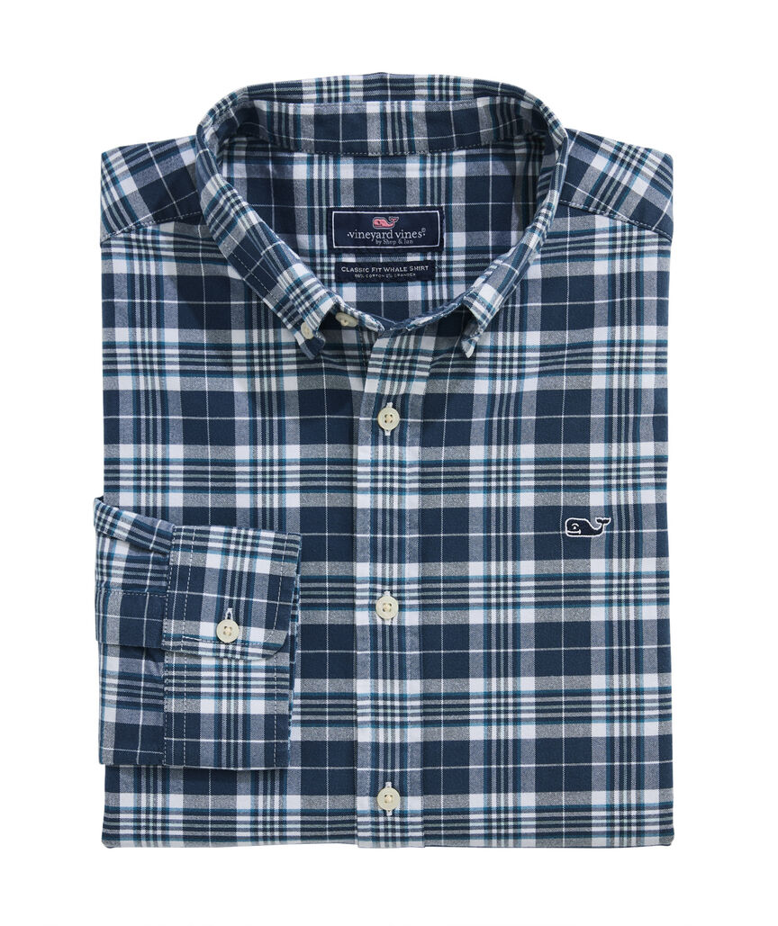 OUTLET Oxford Plaid Shirt