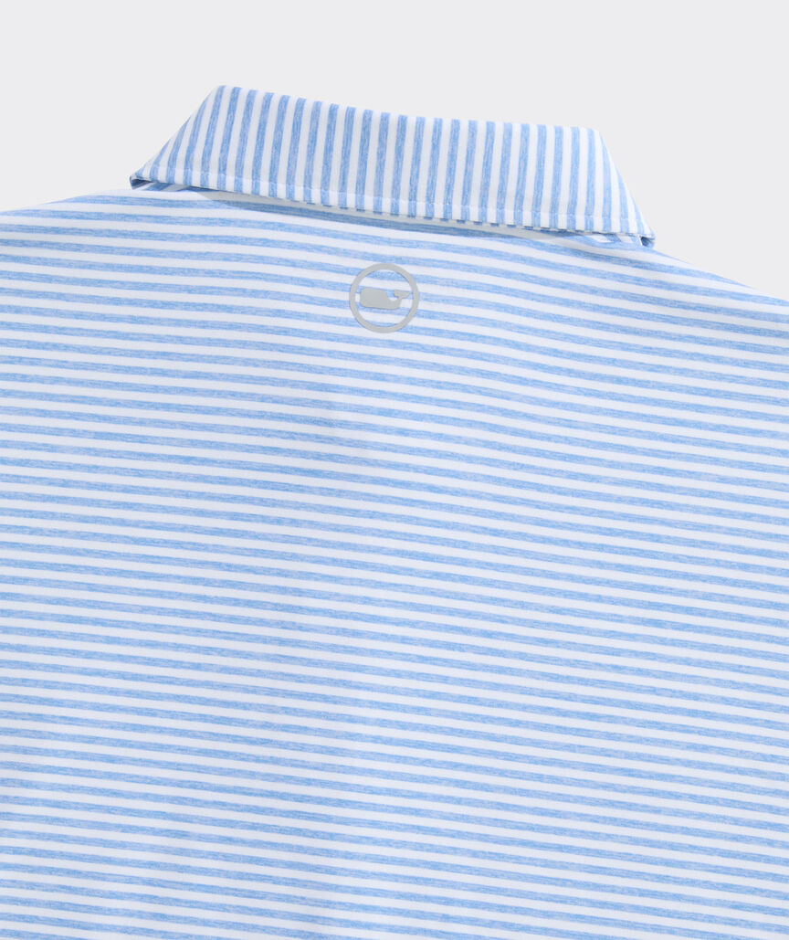 Boston Red Sox Performance Winstead Stripe Sankaty Polo