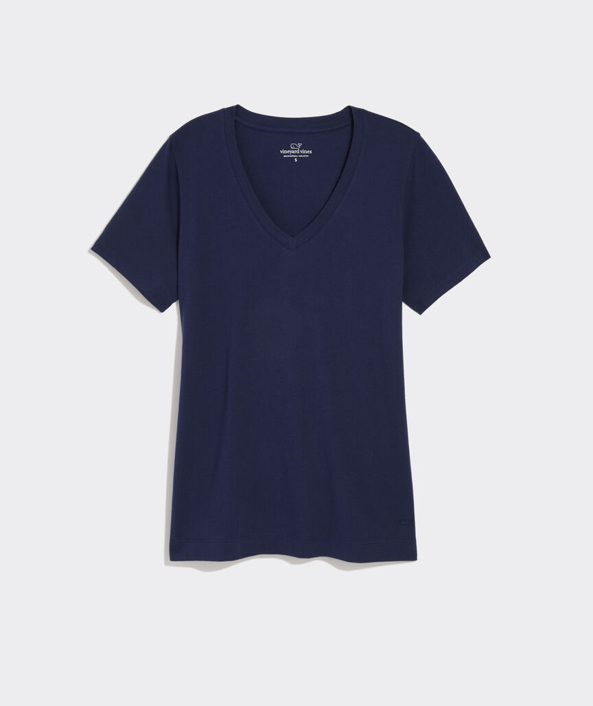 Supima® Cotton V-Neck Tee