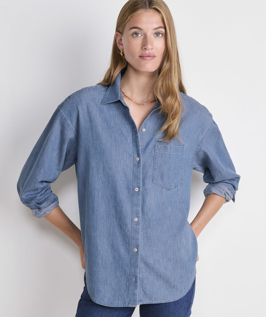 Birdie Chambray Button-Down